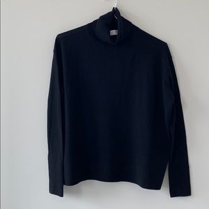 Everlane black turtleneck sweater